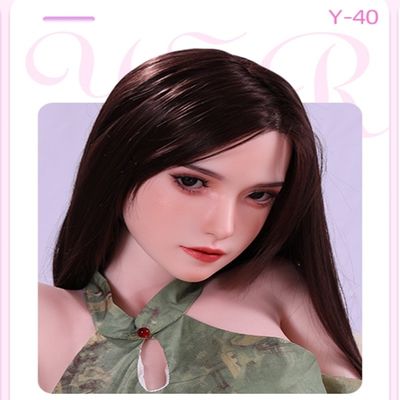 購入 シリコンのセックドールヘッドと小さなバラ芽の口で 100%防水 オンライン製造