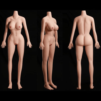 パーソナライズ可能なセックスドールヘッド TPE/シリコン 大きい尻と大きな乳房の女性体